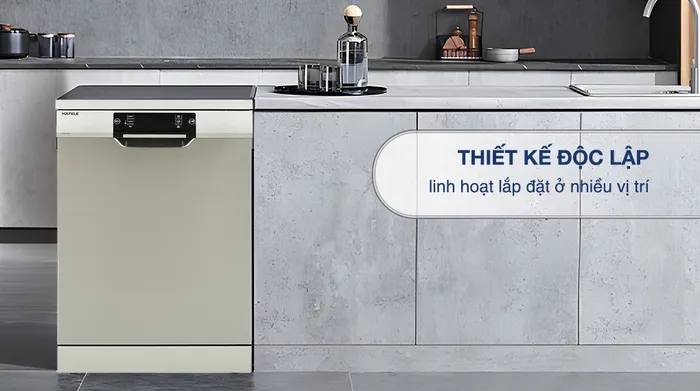 Máy rửa chén độc lập Hafele HDW F60C (533.23.200) - Thiết kế