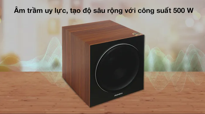 Loa Siêu Trầm Paramax SW-1800 - Đắm say trong âm Bass chắc khỏe cùng công suất đến 500 W