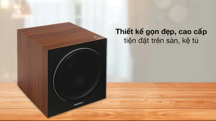 Loa Siêu Trầm Paramax SW-1800 - Tăng thêm nét sang trọng cho không gian nội thất với thiết kế cao cấp