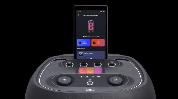 Loa Bluetooth JBL PartyboxUltas Ultimate - Kết nối với thiết bị phát nhạc qua Bluetooth hoặc wifi