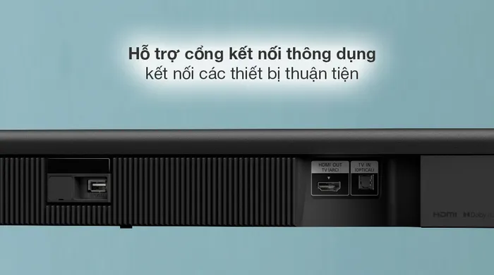 Bộ loa thanh Sony HT-S400 330W - Kết nối