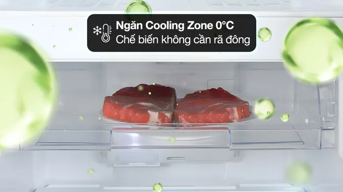 Tủ lạnh Toshiba Inverter 253 lít GR-RT329WE-PMV(52) - Ngăn Cooling Zone