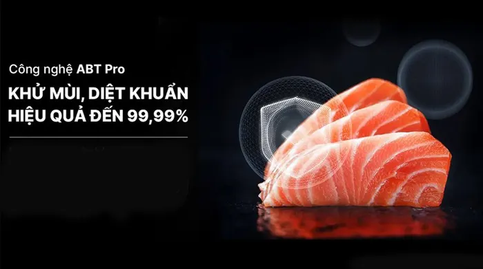 Tủ lạnh Aqua Inverter 660 lít Multi Door AQR-M727XA(GB)U1 - Công nghệ ABT Pro khử mùi, diệt khuẩn hiệu quả