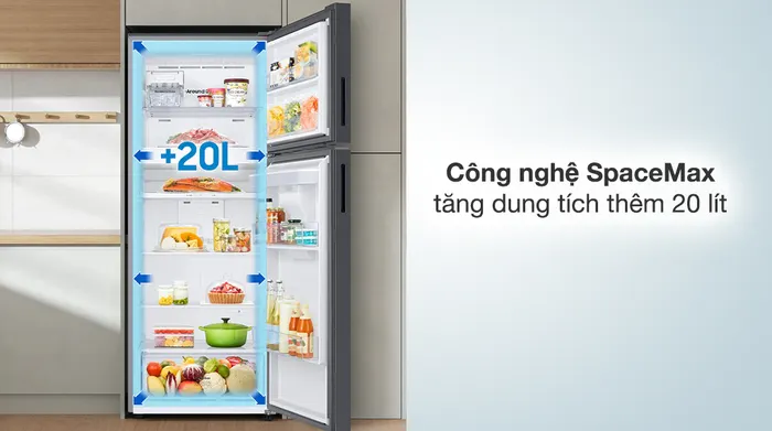 Tủ lạnh Samsung Inverter 382 lít RT38CG6584B1SV - Tiện ích