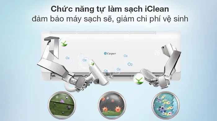 Máy lạnh Casper Inverter 1 HP TC-09IS35 - Đa dạng tiện ích sử dụng