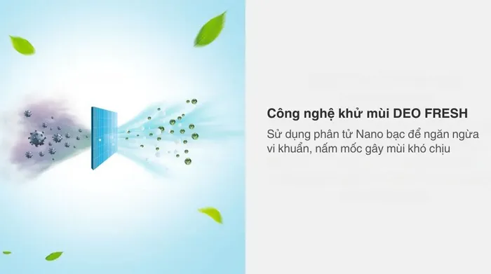 Tủ lạnh Aqua Inverter 328 lít AQR-T380FA(SL) - công nghệ kháng khuẩn khử mùi