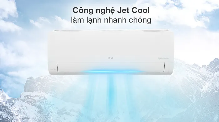 Máy lạnh LG Inverter 1.5 HP V13WIN - Công nghệ làm lạnh      