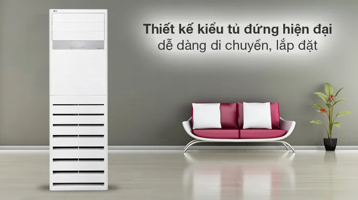 Máy lạnh tủ đứng LG Inverter 4 HP ZPNQ36GR5A0 - Tổng quan thiết kế