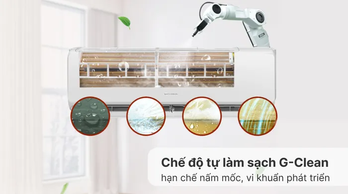 Máy lạnh Gree Inverter 1 HP CHARM9CI - Tiện ích