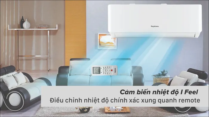 Máy lạnh Nagakawa Inverter 1 HP NIS-C09R2T28 - Cơ chế thổi gió