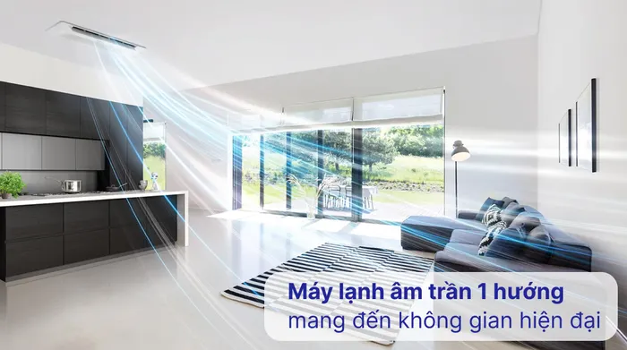 Máy lạnh âm trần 1 hướng Samsung Inverter 1.5 HP AC035TN1DKC/EA - Thiết kế