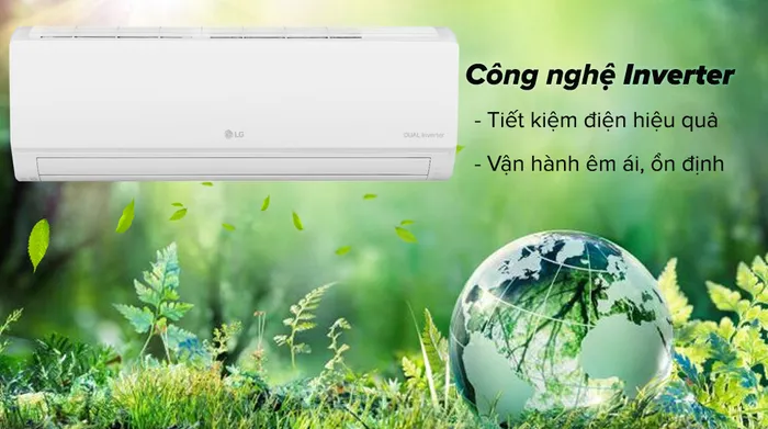 Máy lạnh LG Inverter 1.0 HP V10WIN - Công nghệ tiết kiệm điện