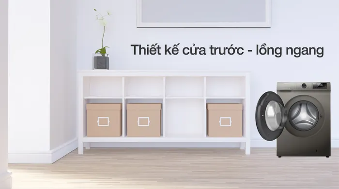 Máy giặt Hisense 8.5 kg WFQP8523BT - Tổng quan thiết kế