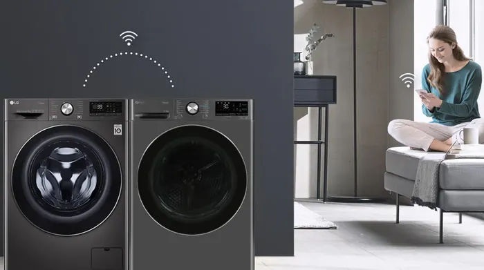 Máy sấy bơm nhiệt LG 10.5 kg DVHP50B - Tiện ích