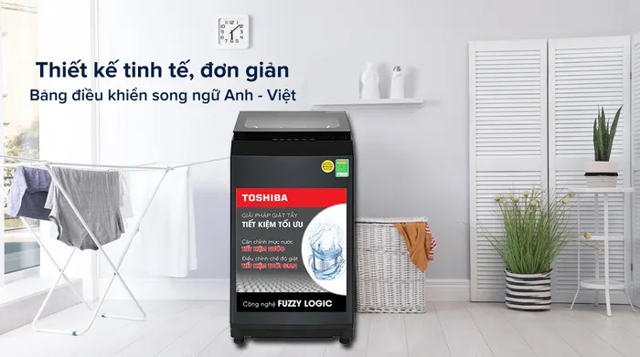 Máy giặt Toshiba 8 kg AW-M905BV(MK) - Tổng quan thiết kế
