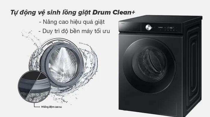 Máy giặt Samsung Inverter 12 kg WW12CB944DGBSV - Tiện ích