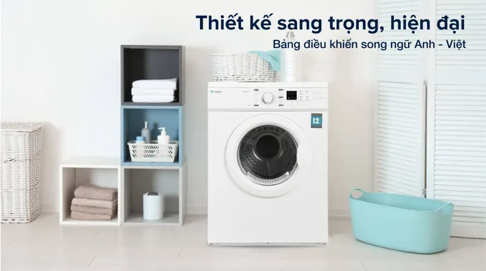 Máy sấy thông hơi Casper 7.2 Kg TD-72VWD - Thiết kế
