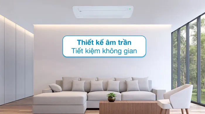Máy lạnh âm trần 1 hướng LG Inverter 1.5 HP ZTNQ12GULA0 - Thiết kế