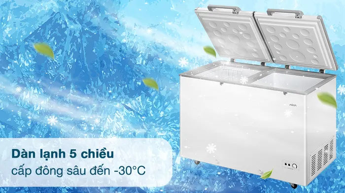 Tủ đông Aqua 365 lít AQF-C5702S - Công nghệ làm lạnh
