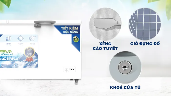 Tủ đông Hòa Phát 544 lít HPF AD6544 - Tiện ích