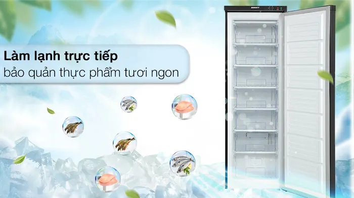 Tủ đông Sanaky Inverter 213 lít TD.VH230VD3 - Công nghệ làm lạnh