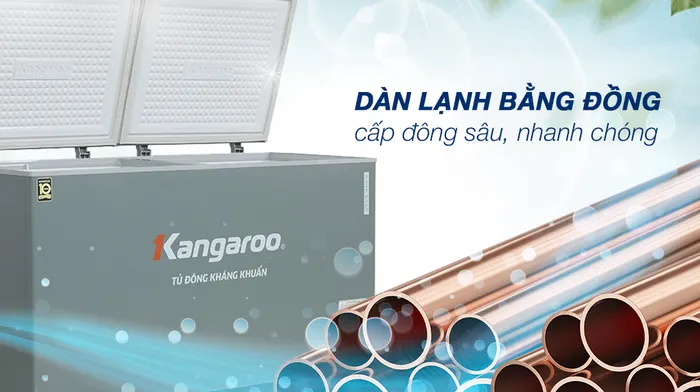 Tủ đông Kangaroo 430 lít KGFZ490IG1​ - Công nghệ làm lạnh
