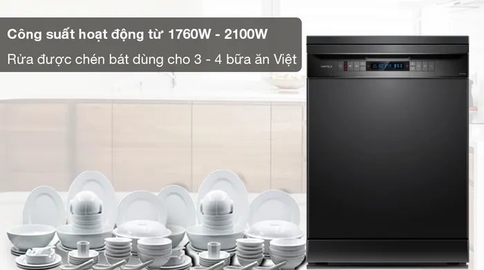 Máy rửa chén độc lập Hafele HDW-F605B (535.29.660) - Công suất