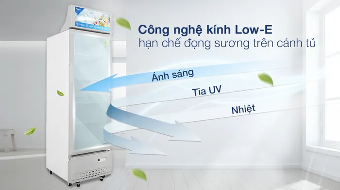 Tủ mát Aqua 215 lít AQS-AF340S - Tổng quan thiết kế
