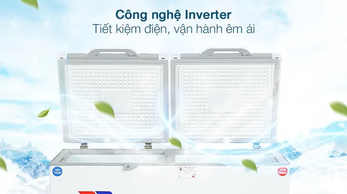 Tủ đông Sanaky Inverter 260 lít VH-3699W4K - Công nghệ Inverter