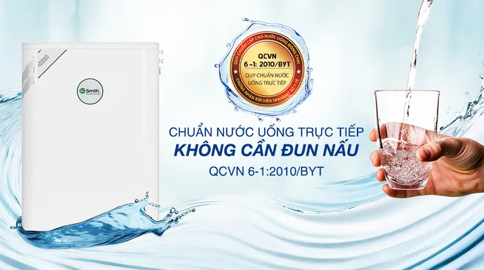 Chứng nhận - Máy lọc nước RO AOSmith S400 3 lõi