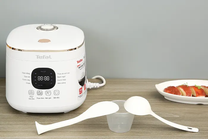Nồi cơm điện tử Tefal 0.7 lít RK515168 - Tiện ích