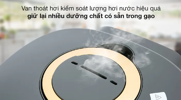 Van thoát hơi - Nồi cơm điện tử 1.8 lít Electrolux E7RC1-650K