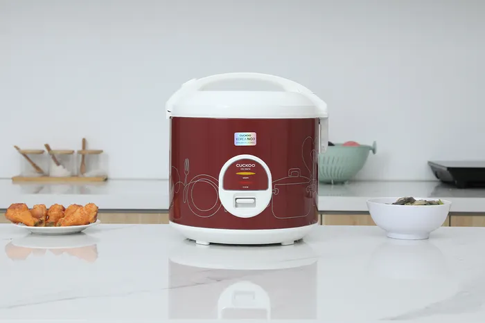 Nồi cơm nắp gài Cuckoo 1.8 lít CR-1001V/RDWHCRVNCV - Thiết kế