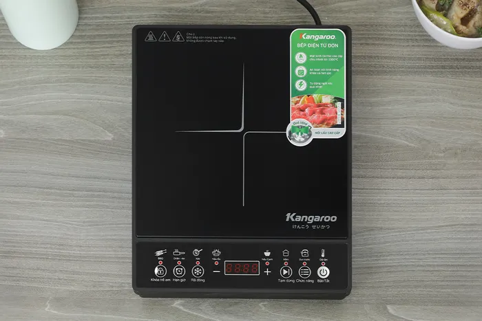 Bếp từ Kangaroo KG18IC1 - Tính năng an toàn