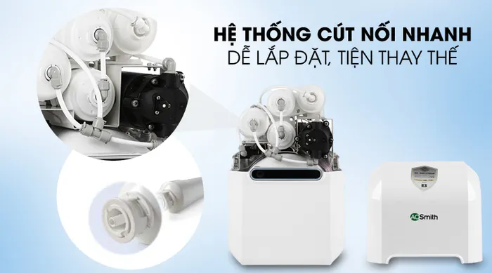Cút nối nhanh - Máy lọc nước RO Aosmith E3