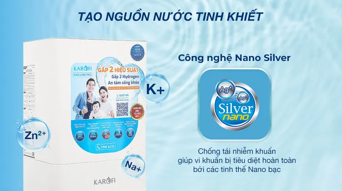 Máy lọc nước RO Karofi KAQ-U98 Pro 10 lõi - Công nghệ
