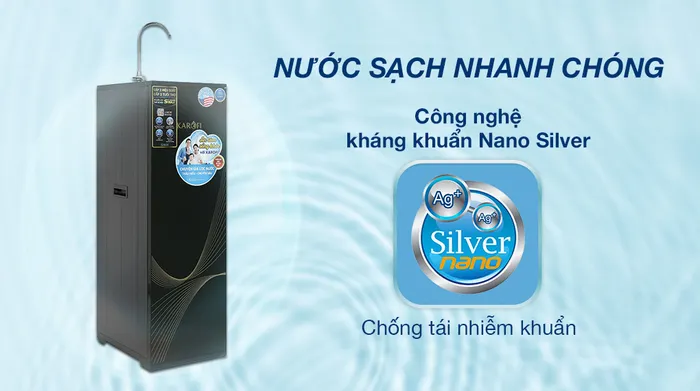 Máy lọc nước RO Karofi KAQ-X18 11 lõi - Nano Silver
