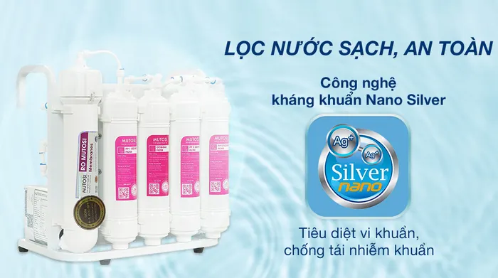 Máy lọc nước RO Mutosi MP-1101 11 lõi - Công nghệ