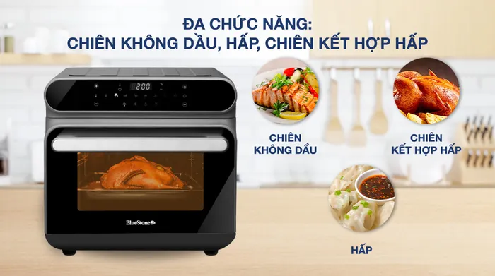 Lò chiên không dầu hơi nước BlueStone AFB-5895 24 lít - Dung tích