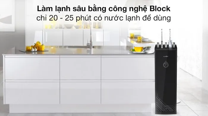 Máy lọc nước RO nóng lạnh Karofi KAD-D66 11 lõi - Công nghệ làm lạnh 