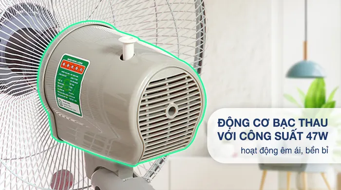 Quạt treo Senko T1680 - Động cơ