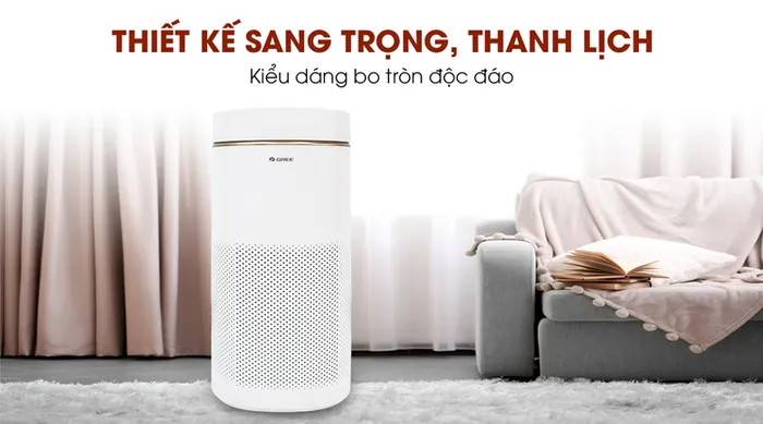 Sang trọng - thanh lịch - Máy lọc không khí Gree GCF350ASNA