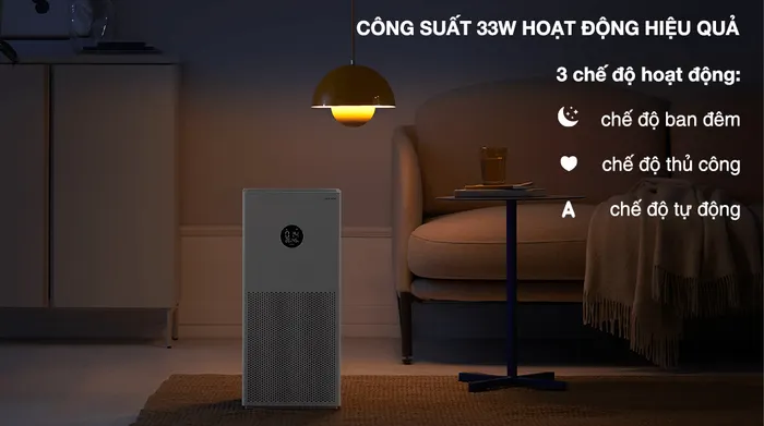 Máy lọc không khí Xiaomi Smart Air Purifier 4 lite - Công suất