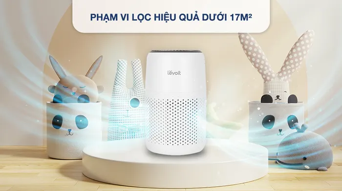 Máy lọc không khí Levoit Core Mini 7W - Thiết kế
