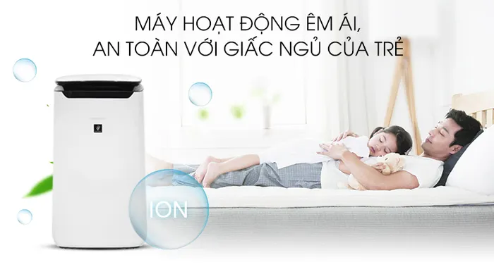 Máy lọc không khí Sharp FP-J60E-W 38W - Âm thanh