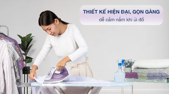 Bàn ủi hơi nước Philips DST1040/30 2000W - Thiết kế