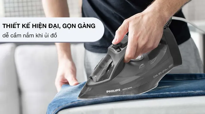 Bàn ủi hơi nước Philips DST5040/80 2600W - Thiết kế