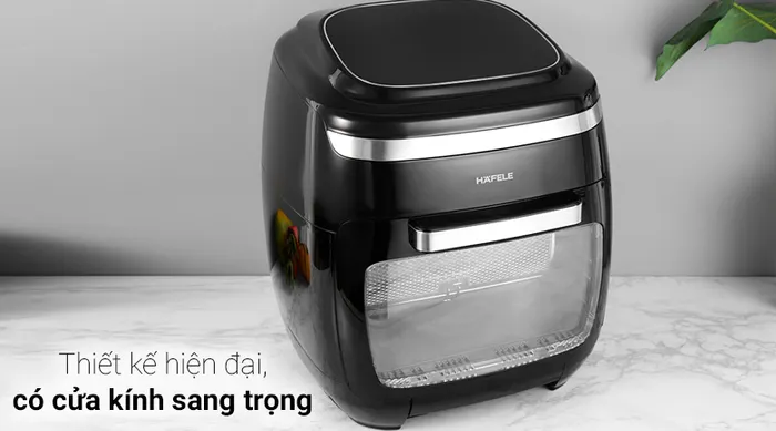 Nồi chiên không dầu Hafele AF-602A 11 lít - Thiết kế hiện đại, cửa kính sang trọng
