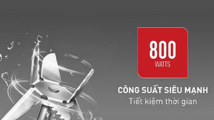 Máy xay sinh tố Tefal BlendForce Piano BL47YB66 - Công suất