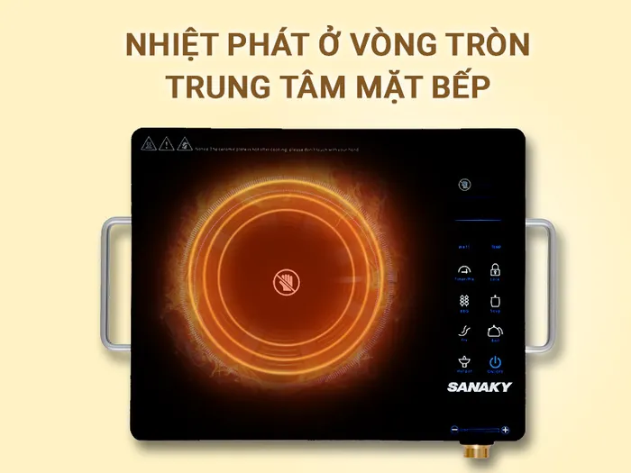 Đun nấu thức ăn nhanh chóng, tiết kiệm điện